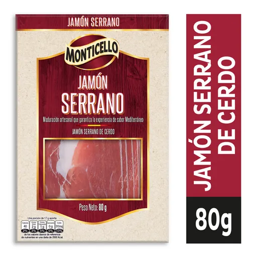 Monticello Jamón Serrano de Cerdo