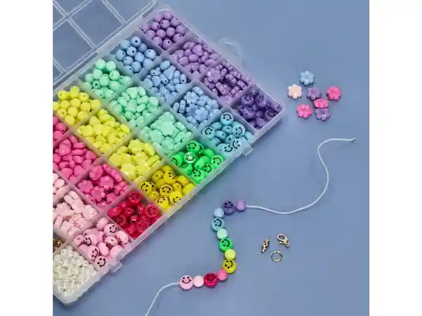 Set Mostacillas Plásticas Casaideas