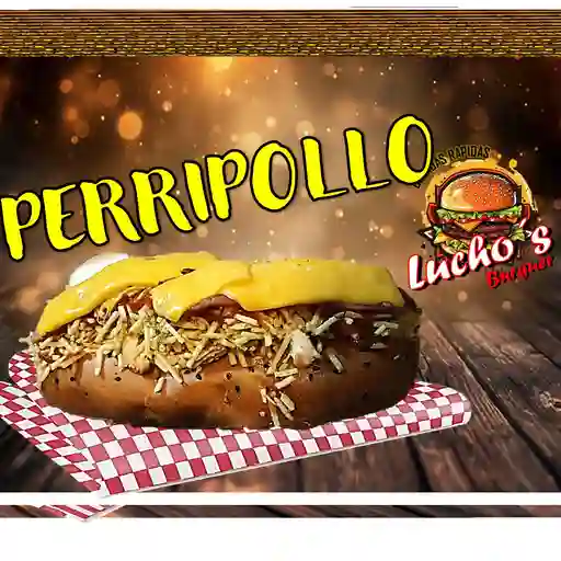 Perro caliente de pollo