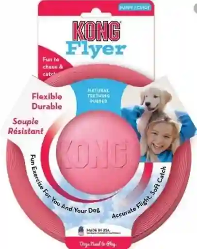 Kong Juguete Caucho Puppy Frisbee Small