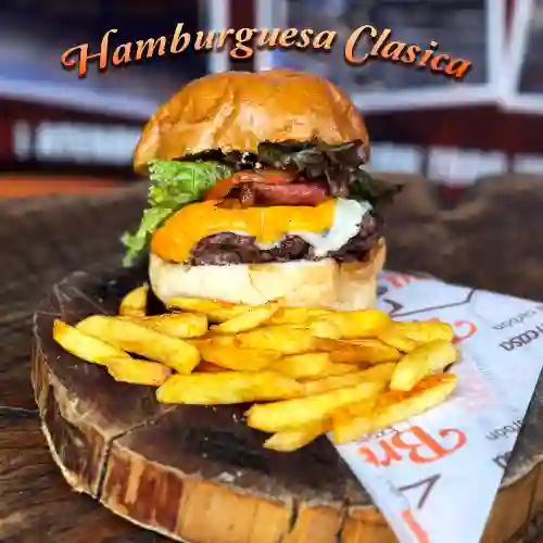 Hamburguesa Clásica Artesanal