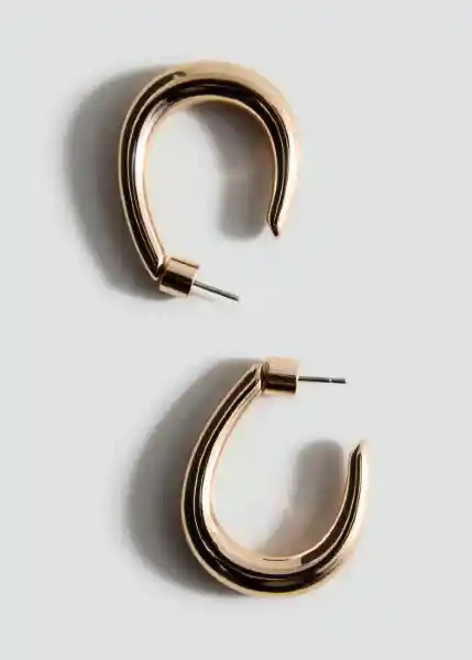 Pendientes Javila Oro Talla 99 Mujer Mango