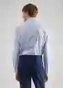Camisa Selva Celeste Talla XXL Hombre Mango