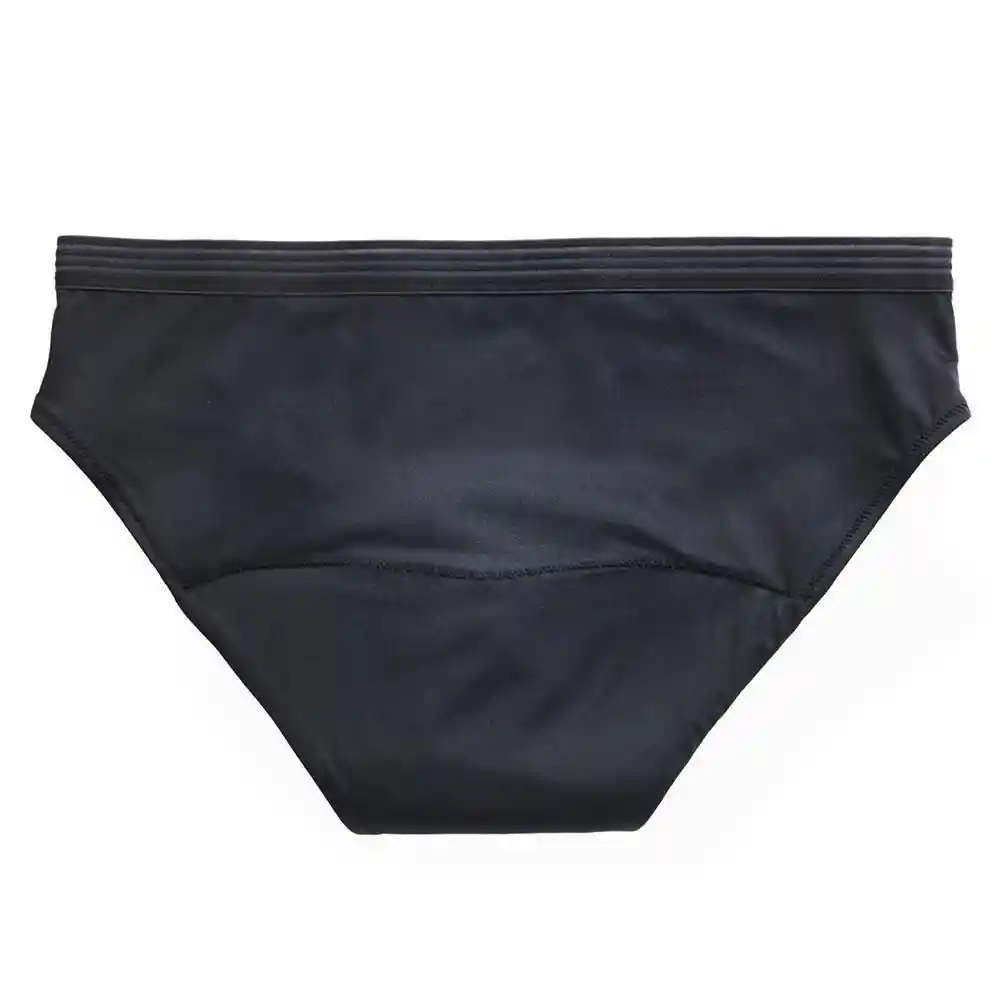 Nosotras Panty Reutilizable Para El Periodo Bikini Negro