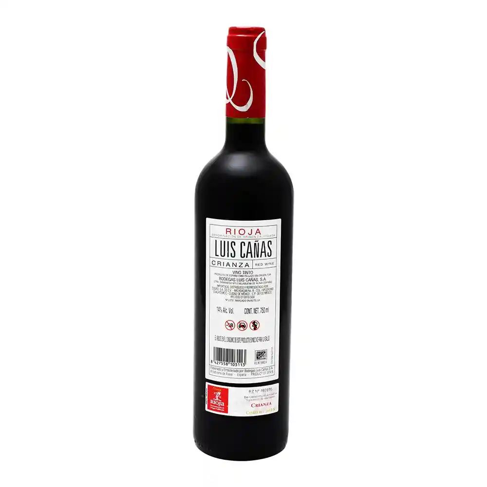 Luis Cañas Vino Tinto Crianza Rioja