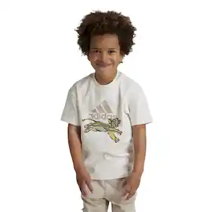 Adidas Camiseta Lk Dy Lk T Para Niño Blanco Talla 4T Ref: IV9643