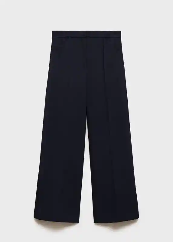 Pantalón Nina Navy Talla 40 Mujer Mango