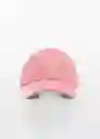 Gorra Mtc Rosa Talla 99 Mujer Mango