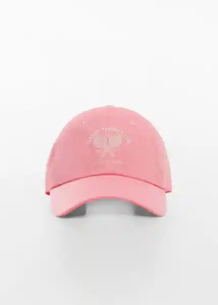 Gorra Mtc Rosa Talla 99 Mujer Mango