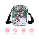 Bolso Crossbody Multiprint Serie Tokidoki Negro Miniso