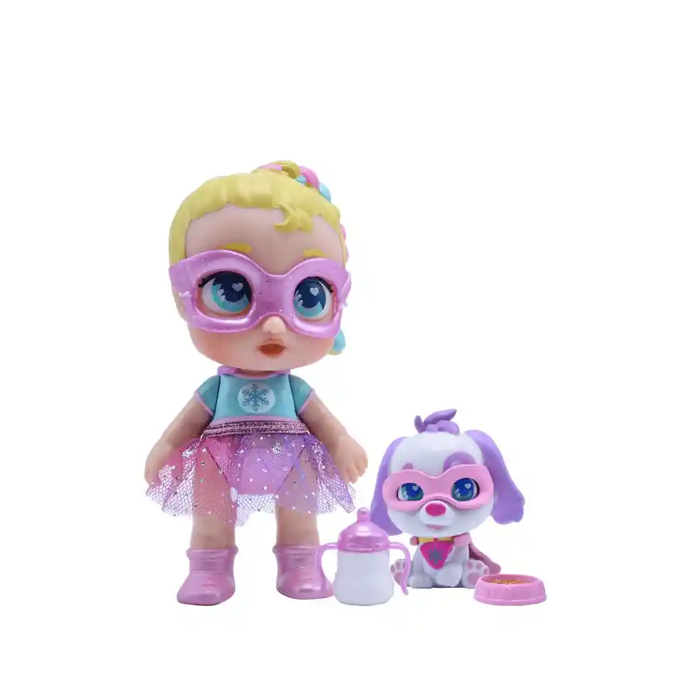 Toy Logic Muñeca Mini Glitzy + Puppy SC044A1