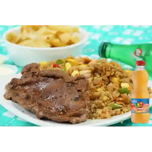 Combo arroz campesino + hit mango 500 ml
