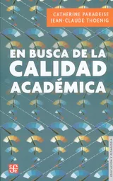 En busca de la calidad académica