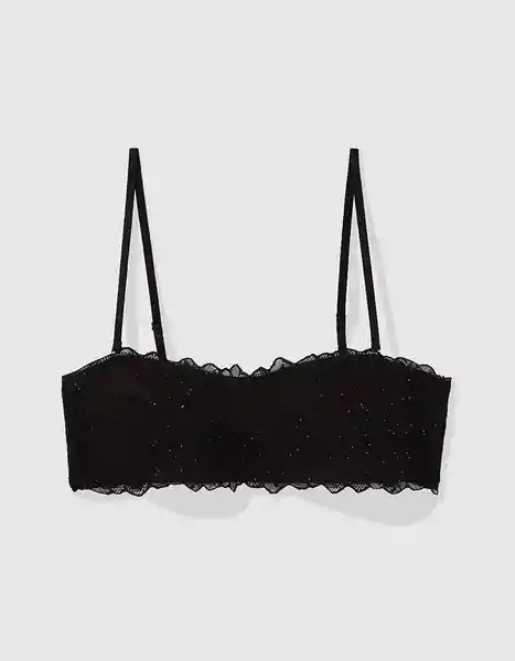 Bralette Aerie Negro Talla Large American Eagle 3926073