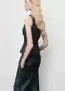 Pantalón Lua Tejano Soft Talla L Mujer Mango