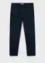 Pantalón Allen Navy Talla 40 Hombre Mango
