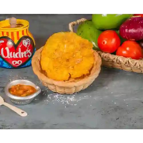 Patacón con Hogao Desayuno