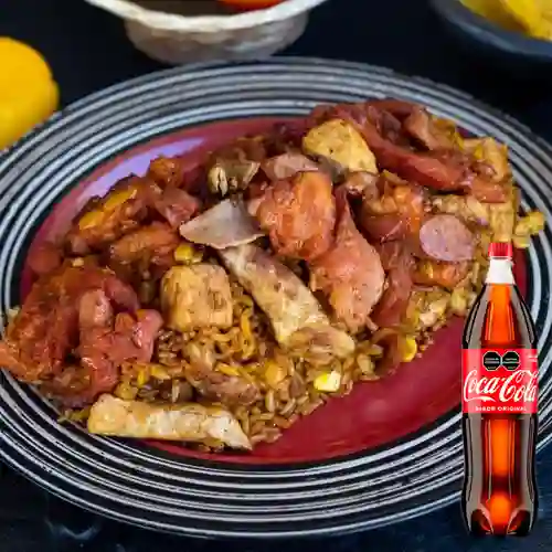 Ranchero Mediano ( 4 Personas ) + Cocacola Org 1.5 Lt