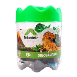 Juguete Dinosaurios Verde Finlandek
