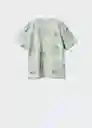 Camiseta Sunny Khaki Talla 14 Niños Mango