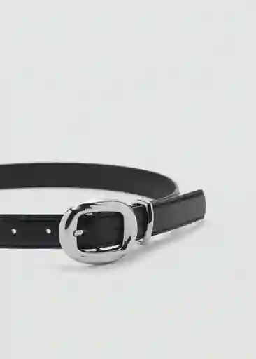Cinturón Lola Negro Talla L Mujer Mango