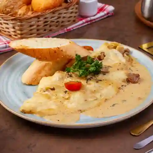 Crepes de Stroganoff