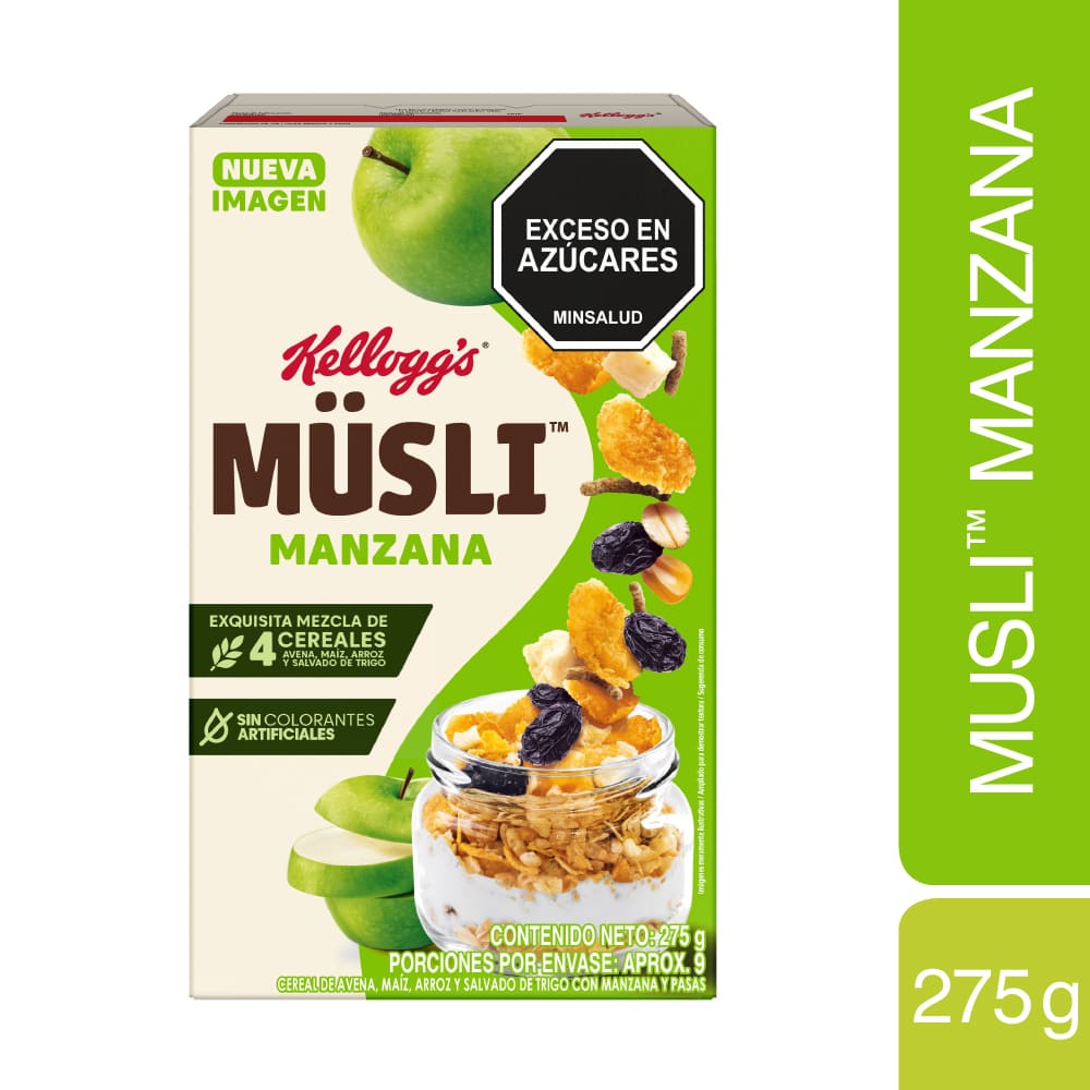 Cereal Kelloggs Müsli Manzana 275 g