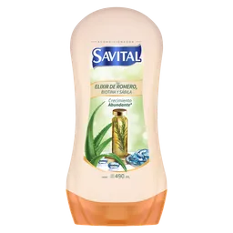 Acondicionador Savital Elixir de Romero Biotina y Sávila 490 mL