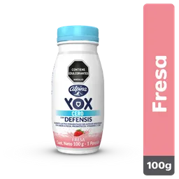 Yox Alimento Lácteo con Defensis sin Azúcar Fresa