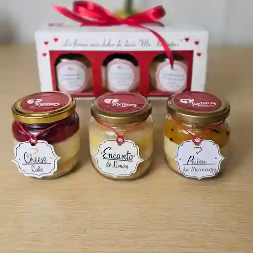 Estuche postres x 3und