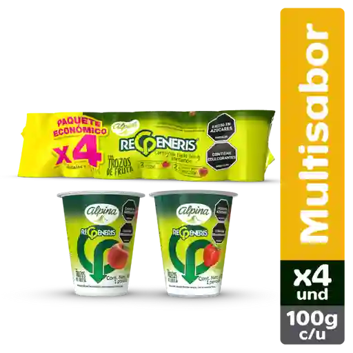 Regeneris Yogurt con Trozos Multisabor