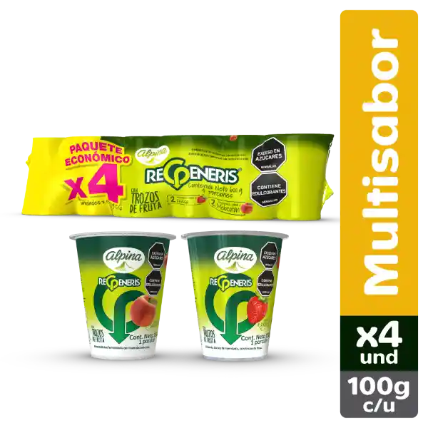 Regeneris Yogurt con Trozos Multisabor