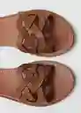 Sandalias Nudi Cuero Talla 38 Mujer Mango