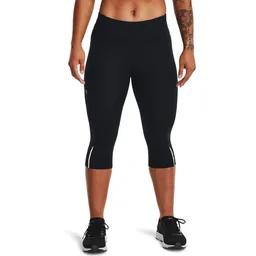 Under Armour Capri Fly Fast 3.0 Speed Mujer Negro Talla LG