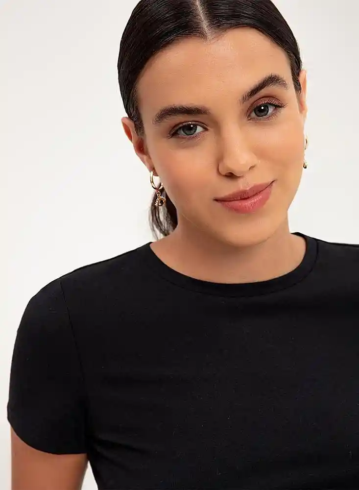 Camiseta Mc Mujer Xs - Negro 799