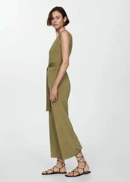 Mono Cupi Khaki Talla XL Mujer Mango