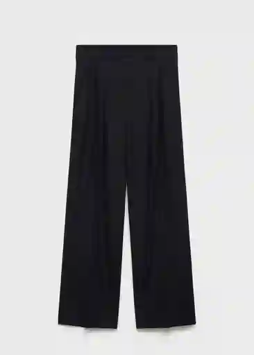 Pantalón Gabi Negro Talla 38 Mujer Mango