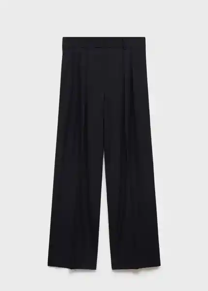 Pantalón Gabi Negro Talla 38 Mujer Mango