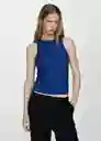 Top Leni Electrico Talla XL Mujer Mango