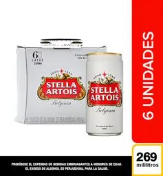 Stella Artois Cerveza Rubia Lager en Lata