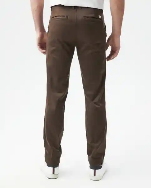 Pantalón Khakis Portland Cafe Chimpance Ultraoscuro 38 Chevignon