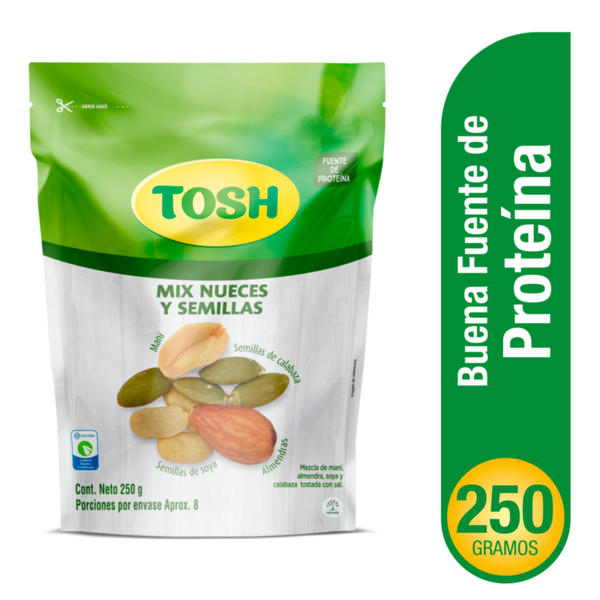 Tosh Nueces y Semillas 250 g