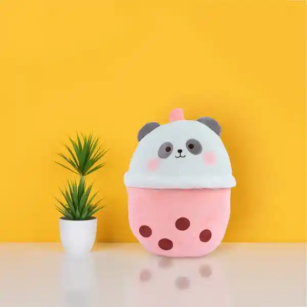 Peluche Panda Milk Tea Miniso