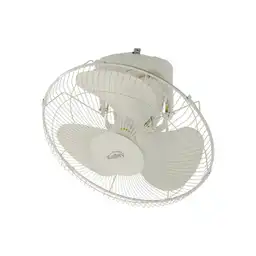 Kalley Ventilador Orbital de Techo Blanco 3 Velocidades 16''