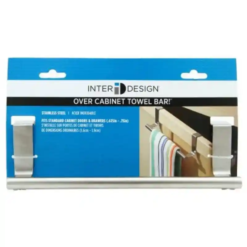 Home Interdesign Porta Limpión Para Cajón Metálico Cromado