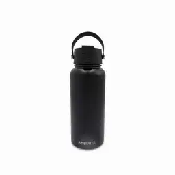 Termo Doble Pared Negro 950 mL Ambiente Gourmet