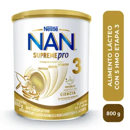 Alimento lácteo Nan Supremo 3 x 800g