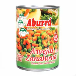 Aburra Arvejas con Zanahoria