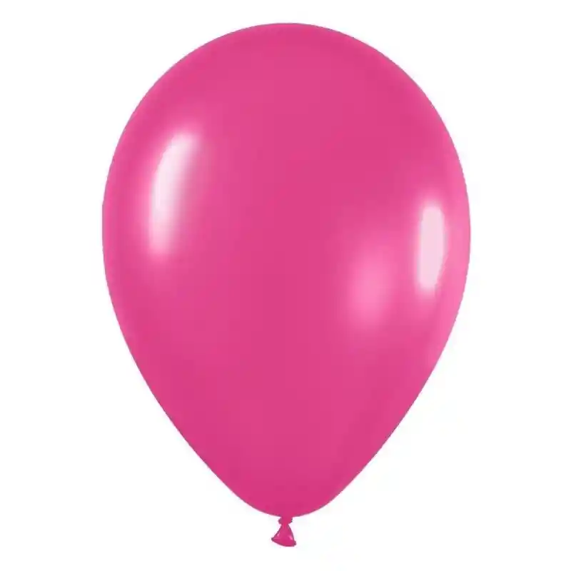 Sempertex Globo de Metal en Color Fucsia R-12 
