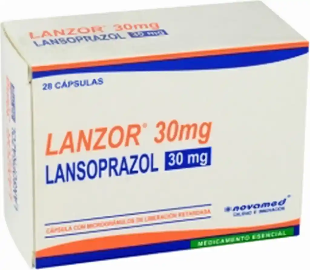 Novamed-Ot Lanzor 30 Mg 28 Capsulas
